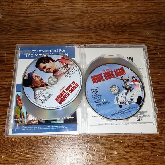 Disney Herbie 4 Movie Collection (DVD, 2012, 4-Disc Set) - Picture 3 of 5